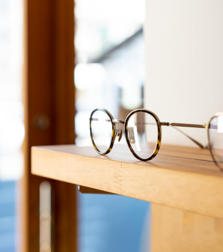 めがね屋四季の店内イメージ